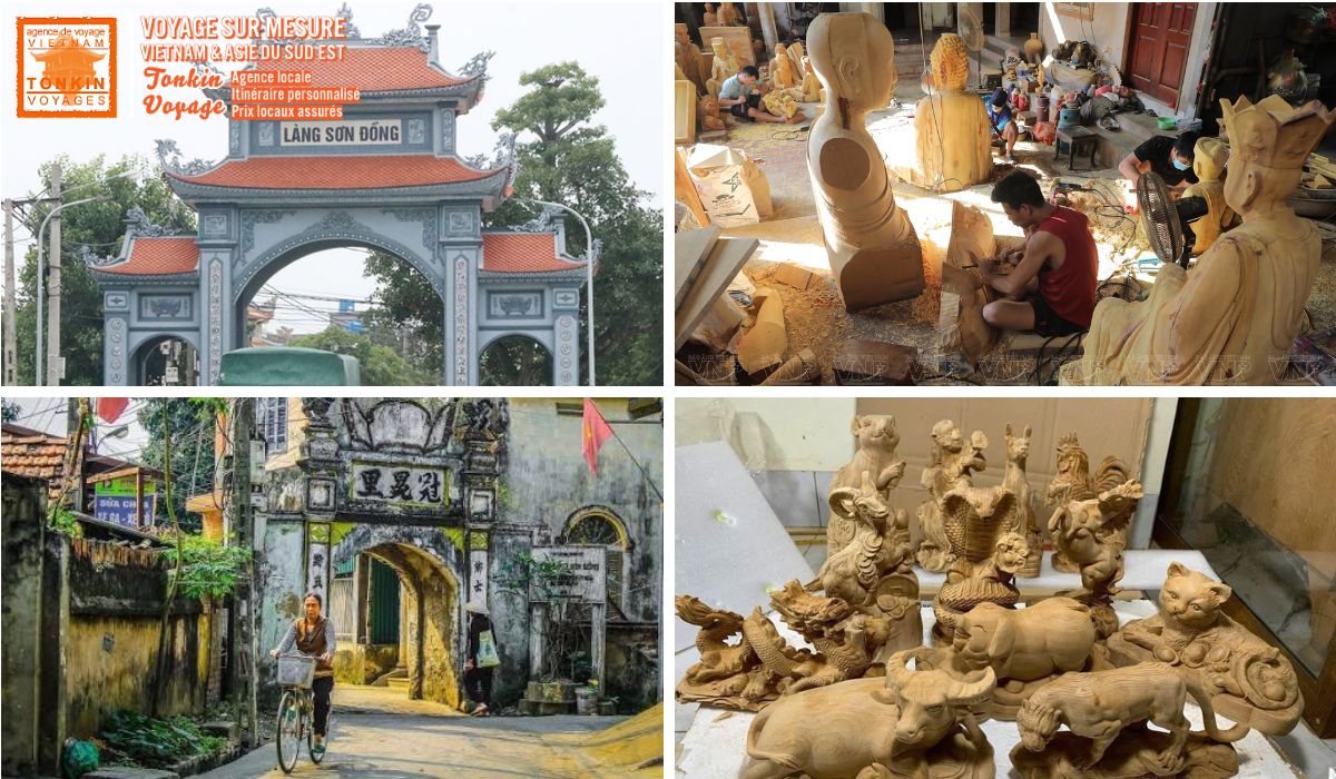 Villages artisanaux au Vietnam - village des sculpteurs de statues religieuses Son Dong 